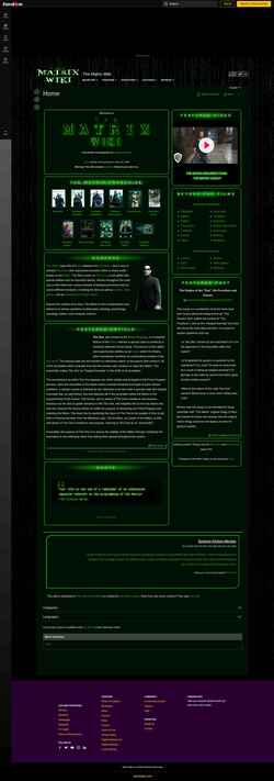 Snímek obrazovky matrix.fandom.com