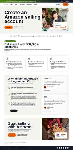 Screenshot sellercentral.amazon.com