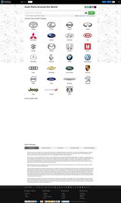Снимак екрана partsouq.com