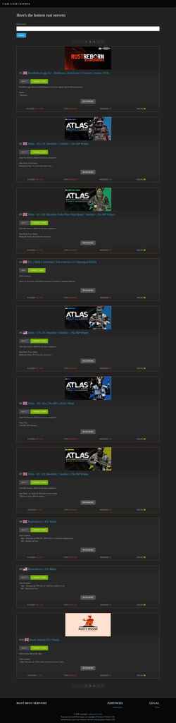 Schermata rustbestservers.com