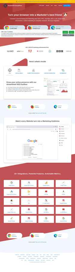 Скриншот keywordseverywhere.com