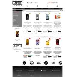 Ekraanipilt lovacoffee.ru