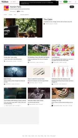 Screenshot humanparts.medium.com