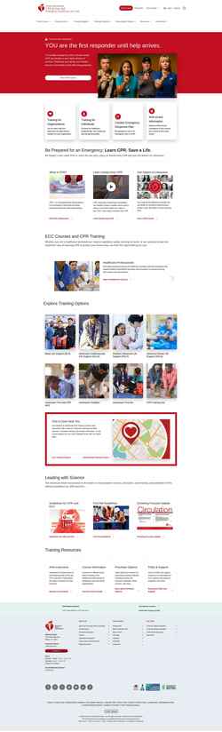 Képernyőkép cpr.heart.org