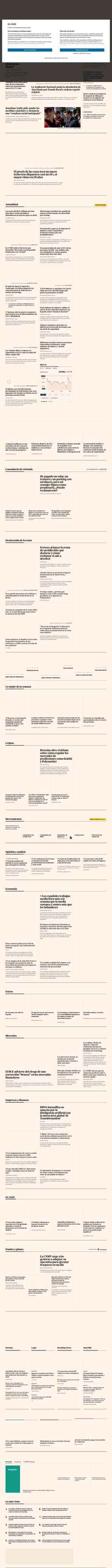 Снимак екрана cincodias.elpais.com