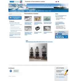 Snímka obrazovky kryothermtec.com