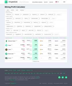Snímek obrazovky 2cryptocalc.com