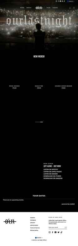 Скриншот ourlastnight.com