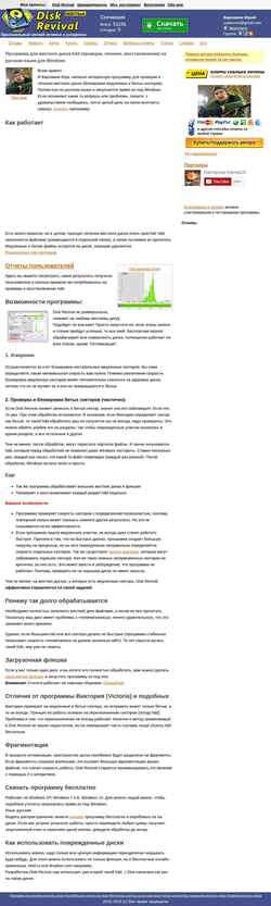 Screenshot diskfast.ru