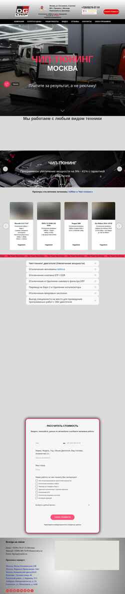 Screenshot dgchip.ru