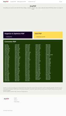 Снимак екрана any-pdf.com