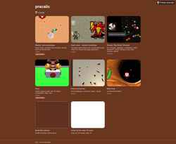 Screenshot pracalic.itch.io
