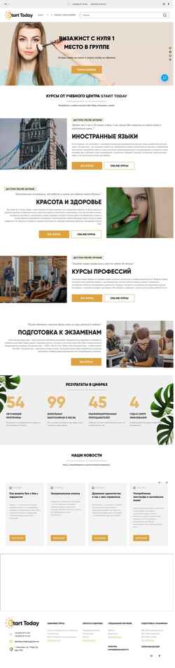 Snímek obrazovky start-today.com.ua