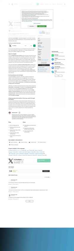Zrzut ekranu twitter.en.softonic.com