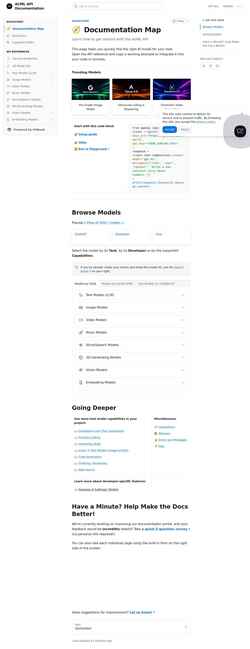 Screenshot docs.aimlapi.com