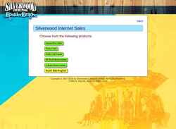 Captura de pantalla home.silverwoodthemepark.com