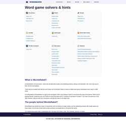 Ekrānuzņēmums wordsrated.com