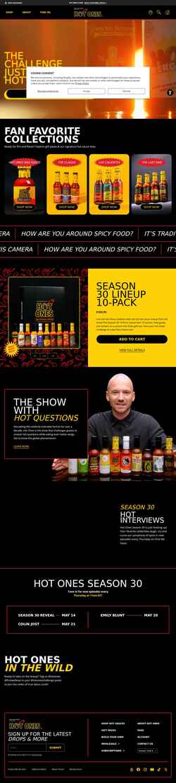 Captura de tela hotones.com