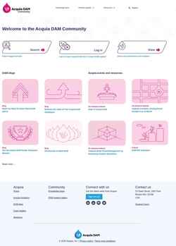 Снимак екрана community.acquia.com