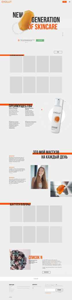 Screenshot evolutsilver.ru