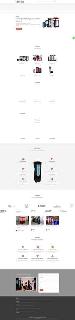 Screenshot procoolmfg.com