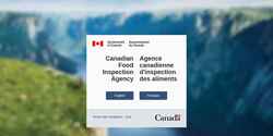 スクリーンショット inspection.canada.ca
