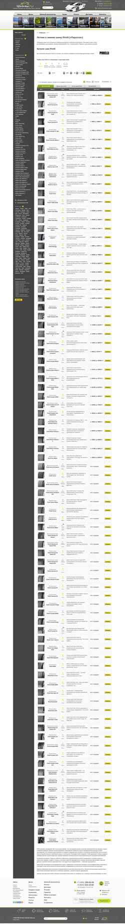 Στιγμιότυπο οθόνης pirelli.shiny.ru