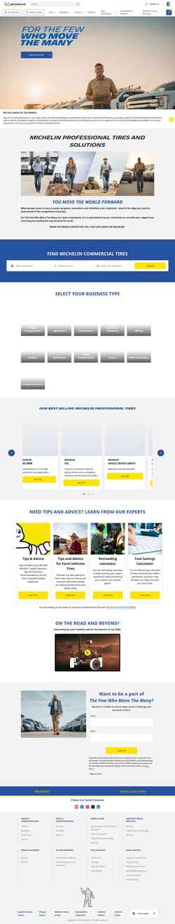 Captura de pantalla business.michelinman.com