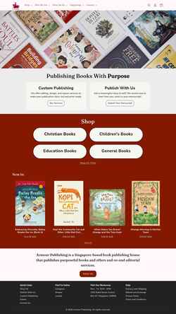 Zrzut ekranu armourpublishing.com