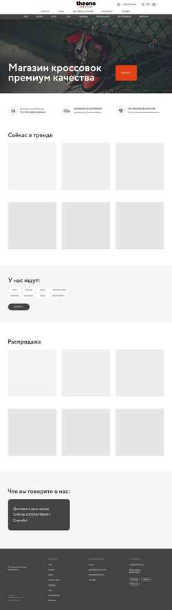 Στιγμιότυπο οθόνης theonestore.ru