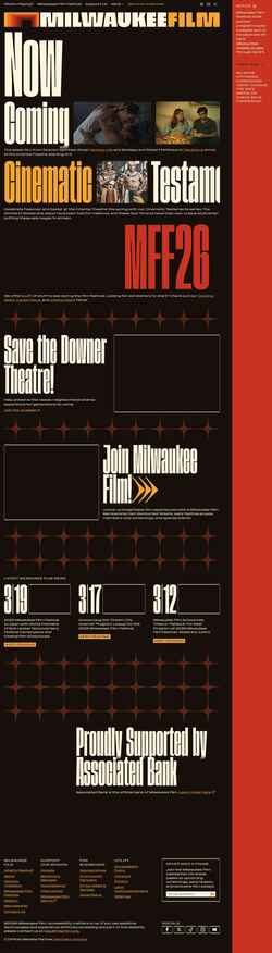 Снимак екрана mkefilm.org