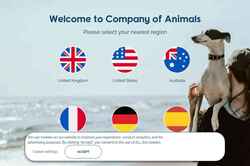 Skjermdump companyofanimals.com