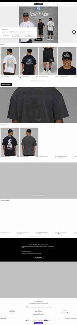 Schermata azatmardofficial.com