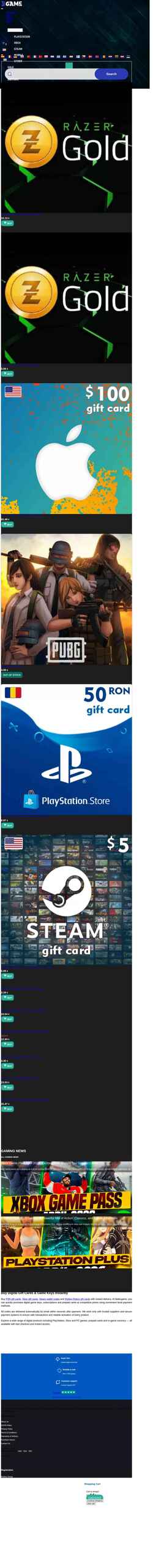 Skærmbillede balticgame.codes