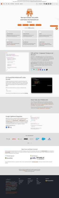 Ekran görüntüsü webdriver.io