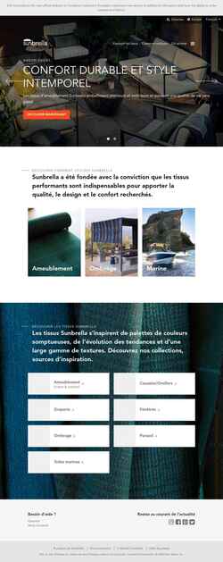 Screenshot global.sunbrella.com