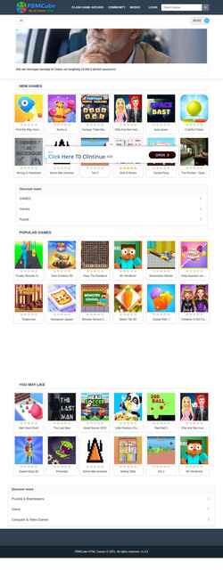 Captura de pantalla pbmcube.com