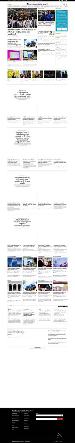 Snímek obrazovky news.northeastern.edu