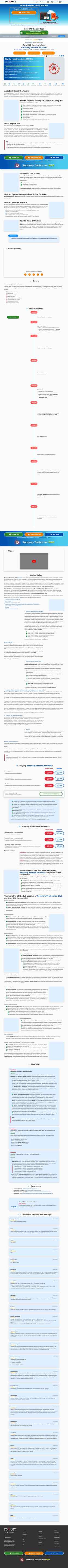 Schermata dwg.recoverytoolbox.com