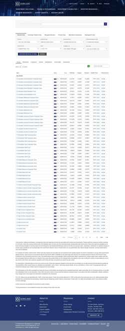 Zrzut ekranu funds.cifinancial.com