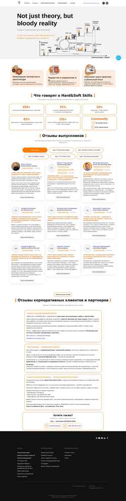 Скриншот hardsoftskills.dev