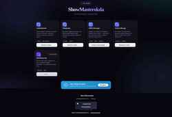 Screenshot showmasterokda.com