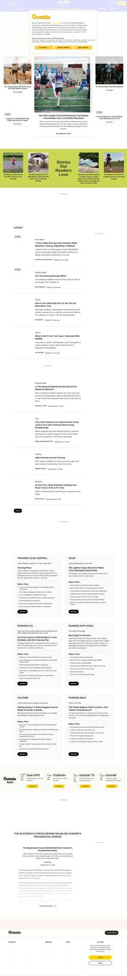 Képernyőkép run.outsideonline.com