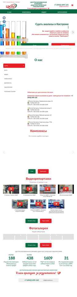 Screenshot lab-ckdl.ru