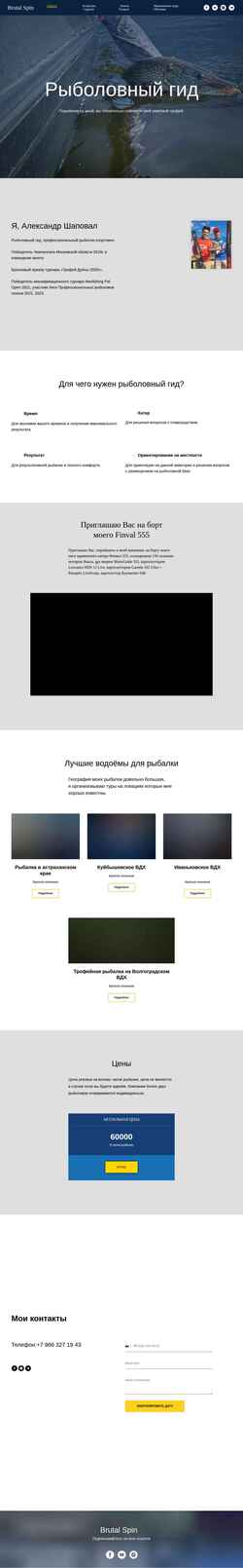 Screenshot brutal-spin.ru