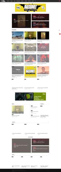 Screenshot testpress.news