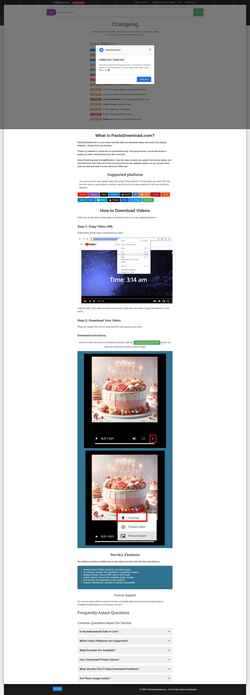 Снимак екрана pastedownload.com