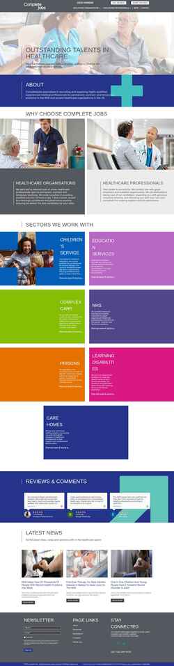 Zrzut ekranu completejobs.com