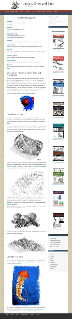 Screenshot art-class.net