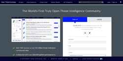 Screenshot otx.alienvault.com